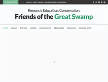 Tablet Screenshot of frogs-ny.org